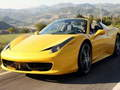 Jeu Glissade Ferrari 458 Spider en ligne