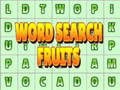 Jeu Mots mêlés Fruits en ligne