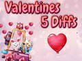 Jeu Saint-Valentin 5 Différences en ligne