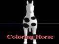 Jeu Coloriage de cheval en ligne