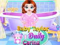 Jeu Baby Taylor Soins Quotidiens en ligne