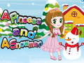 Jeu Une Princesse et un Bonhomme de Neige en ligne