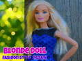Jeu Puzzle de style de mode poupée blonde en ligne