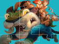 Jeu Le Puzzle des Croods en ligne