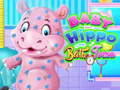Jeu Bain de Bébé Hippopotame en ligne
