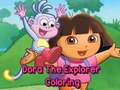 Jeu Coloriages de Dora l'Exploratrice en ligne