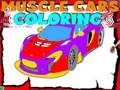 Jeu Coloriage de Voitures Muscle en ligne