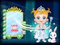 Jeu Bébé Hazel: Habillage de la Princesse des Glaces en ligne