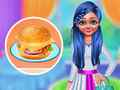 Jeu Préparation d'un burger végétarien fait maison en ligne