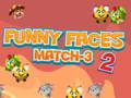 Jeu Visages Drôles Match-3 2 en ligne