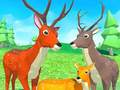 Jeu Simulateur de Cerf : Famille d'Animaux 3D en ligne
