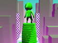 Jeu Couleurs de Tour empilées 3D-Course de Tour surfeur de cube en ligne
