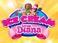 Jeu Crème Glacée Amour Diana en ligne