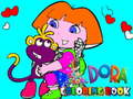 Jeu Livre de coloriage : Retour à l'école avec Dora en ligne