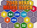 Jeu 2048 Hexa Fusion Bloc en ligne