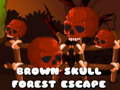Jeu Évasion de la forêt des crânes bruns en ligne