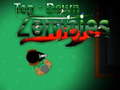 Jeu Zombies vue de haut en ligne