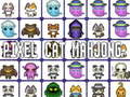Jeu Mahjong Pixel Chat en ligne