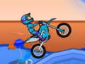 Jeu Coureur de vélo coucher de soleil - Motocross en ligne