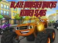 Jeu Les étoiles cachées des Monster Trucks Blaze en ligne