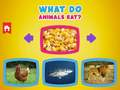 Jeu Que mangent les animaux? en ligne