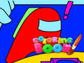 Jeu Livre de coloriage Among Us en ligne