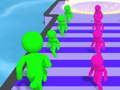 Jeu Course Colorée de Stickmen en ligne