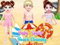 Jeu Journée de nettoyage de plage avec bébé Taylor en ligne