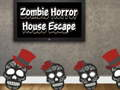 Jeu Évasion de la Maison Horrifique des Zombies en ligne