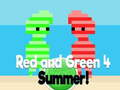 Jeu Rouge et Vert 4 Été en ligne