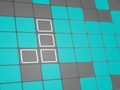 Jeu Blocs turquoise en ligne