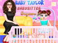 Jeu Bébé Taylor Garde d'Enfants en ligne