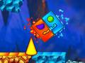 Jeu Géométrie Neon Dash Arc-en-ciel en ligne