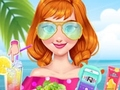 Jeu Île Amusante : Des Brûlures au Soleil à la Peau Douce en ligne