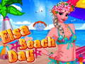 Jeu Journée Plage d'Elsa en ligne