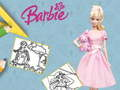 Jeu Livre de coloriage Barbie en ligne