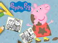 Jeu Livre de coloriage Peppa Pig en ligne