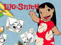 Jeu Livre de coloriage Lilo et Stitch en ligne