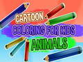 Jeu Livre de coloriage cartoon pour enfants animaux en ligne