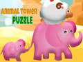 Jeu Puzzle de la Tour des Animaux en ligne
