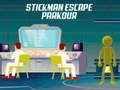 Jeu Évasion Stickman: Parkour en ligne