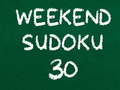 Jeu Sudoku Week-end 30 en ligne
