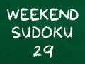 Jeu Sudoku du Week-end 29 en ligne