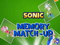 Jeu Sonic : Mémoire Match Up en ligne