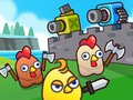 Jeu Fusion Canon : Défense des Poules en ligne