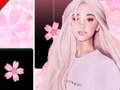 Jeu Ariana Grande Piano Tiles Rose, Musique et Magie en ligne