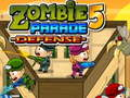 Jeu Défense du Défilé de Zombies 5 en ligne