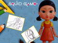 Jeu Livre de coloriage de Squid Game en ligne