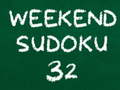 Jeu Sudoku Week-end 32 en ligne
