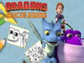 Jeu Livre de coloriage Rescue Riders de Dragons en ligne